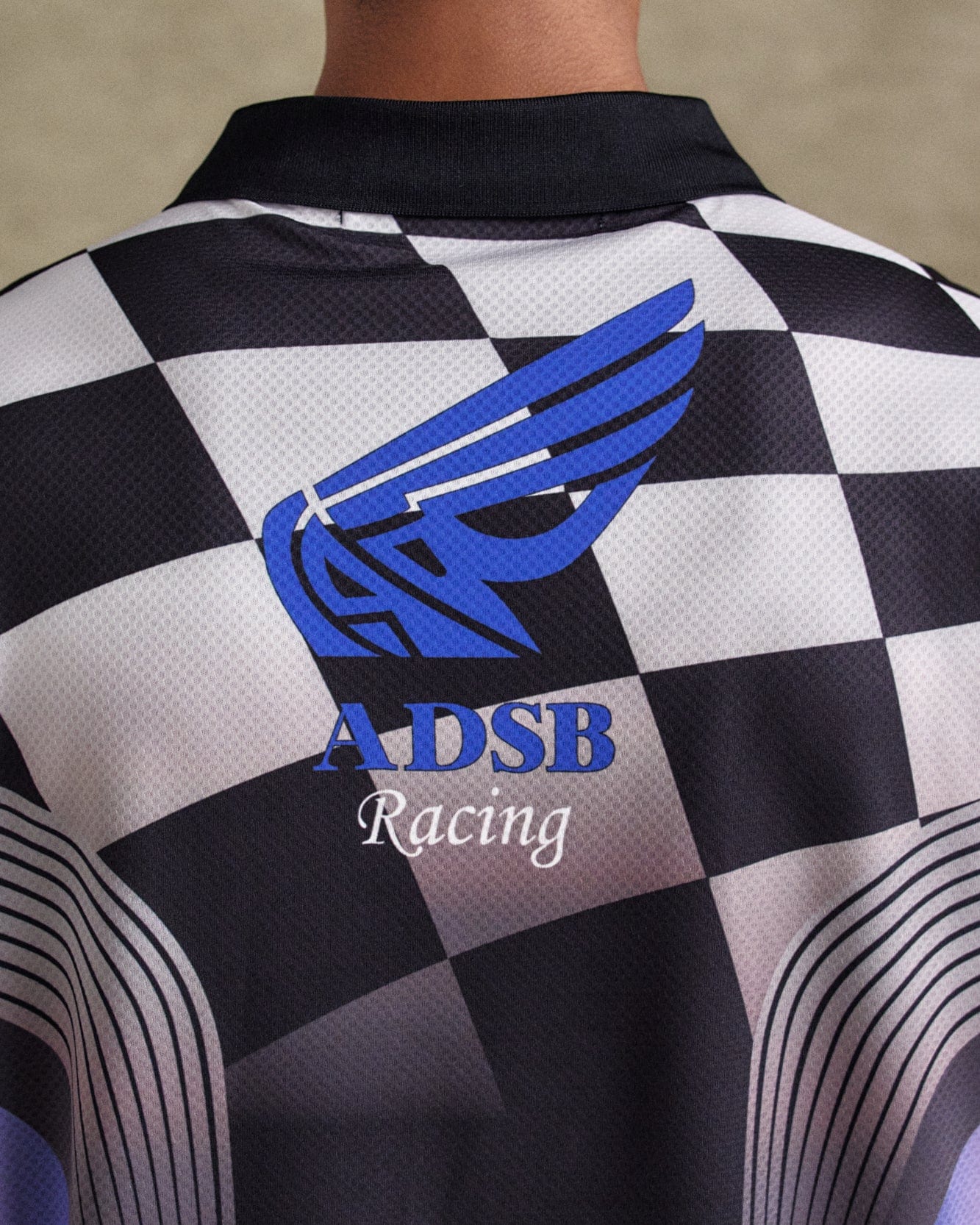 기타 CHECKERBOARD RACING T-SHIRTS atb1298m(BLUE/BLACK)