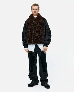 기타 COLLARLESS POCKET VEST awa733m(BLACK)