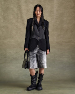 기타 CORSET INSERTED BLAZER awa684w(BLACK)