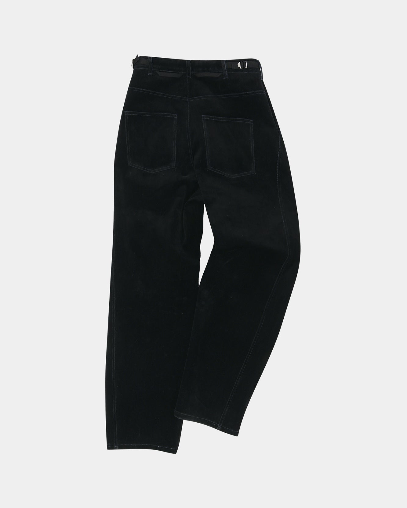 기타 CROSSOVER CARPENTER WIDE-LEG JEANS apa835m(BLACK)