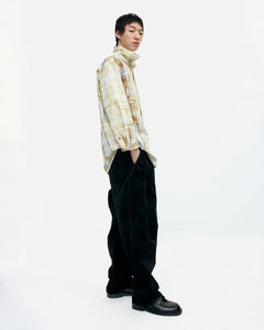 기타 CROSSOVER CARPENTER WIDE-LEG JEANS apa835m(BLACK)