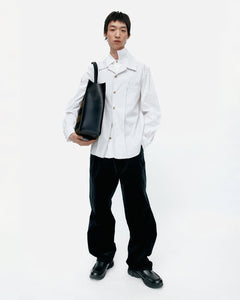 기타 CROSSOVER CARPENTER WIDE-LEG JEANS apa835m(BLACK)