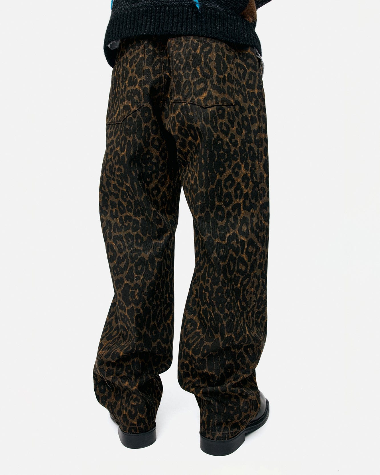 기타 CROSSOVER CARPENTER WIDE-LEG JEANS apa836m(KHAKI)