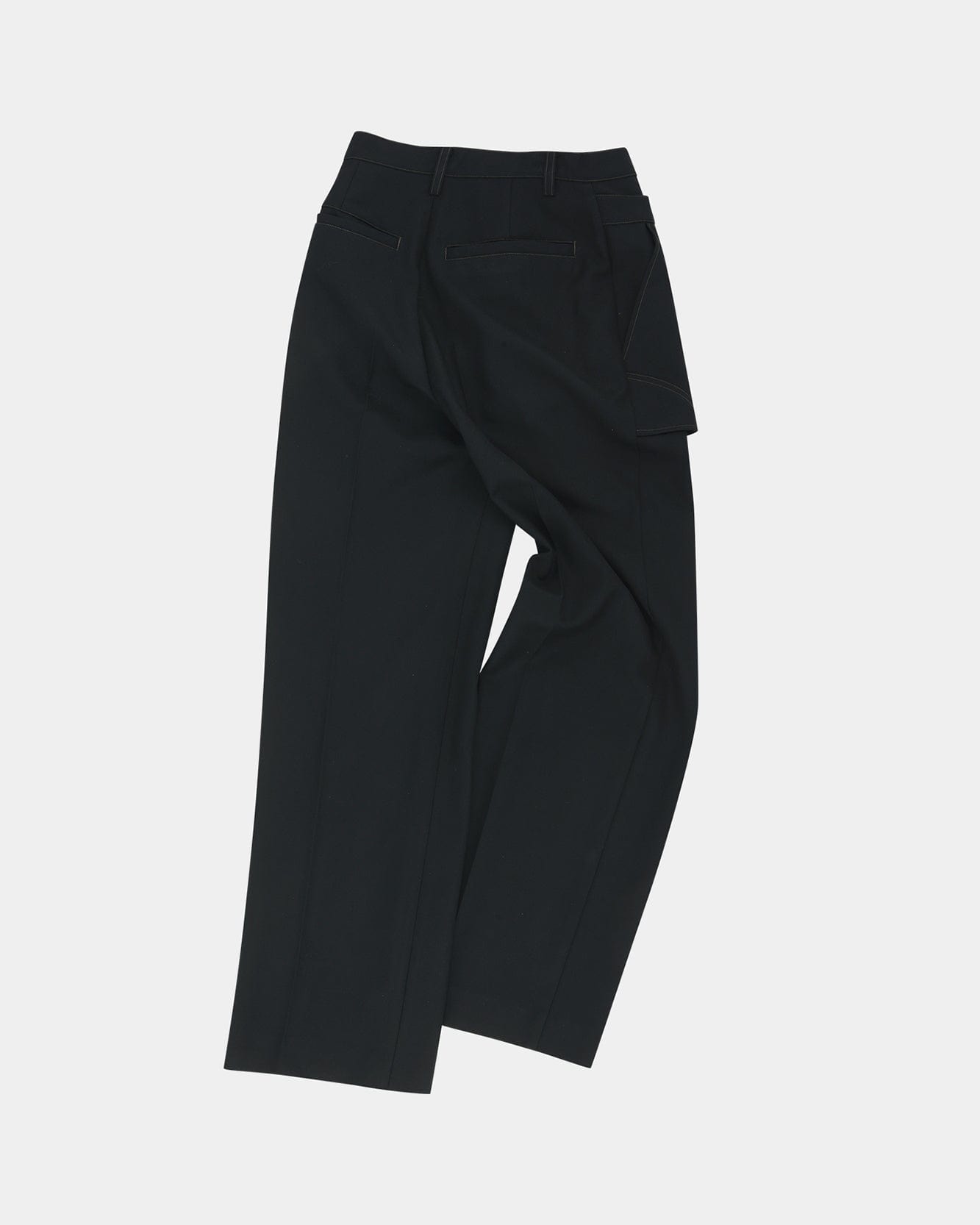 기타 CROSSOVER WRAP TAILORED TROUSER apa862w(BLACK)