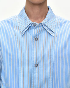 DOUBLE LAYERED STRIPE SHIRT atb1585m(BLUE) – Andersson Bell