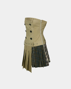 기타 DOUBLE PLEATS TRENCH DRESS atb1366w(KHAKI)
