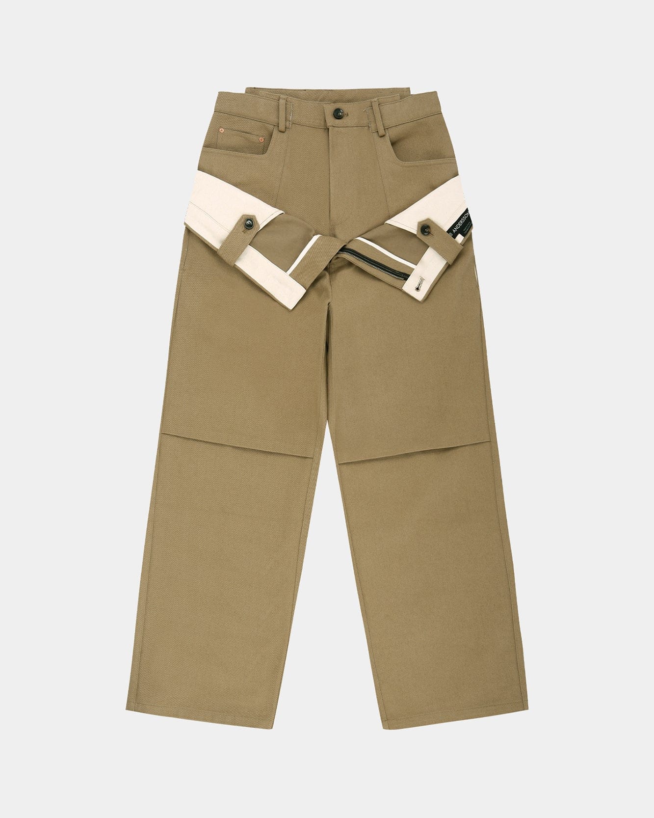 Andersson Bell カーゴパンツ ベージュ 中古・古着通販】ANDERSSON BELL (アンダースンベル) カーゴパンツ