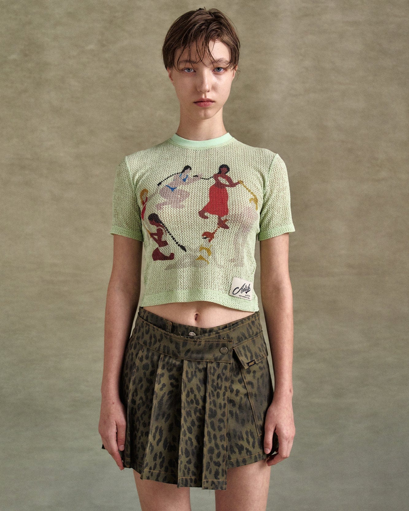 andersson bell BRAIDS CUT-OUT TOP