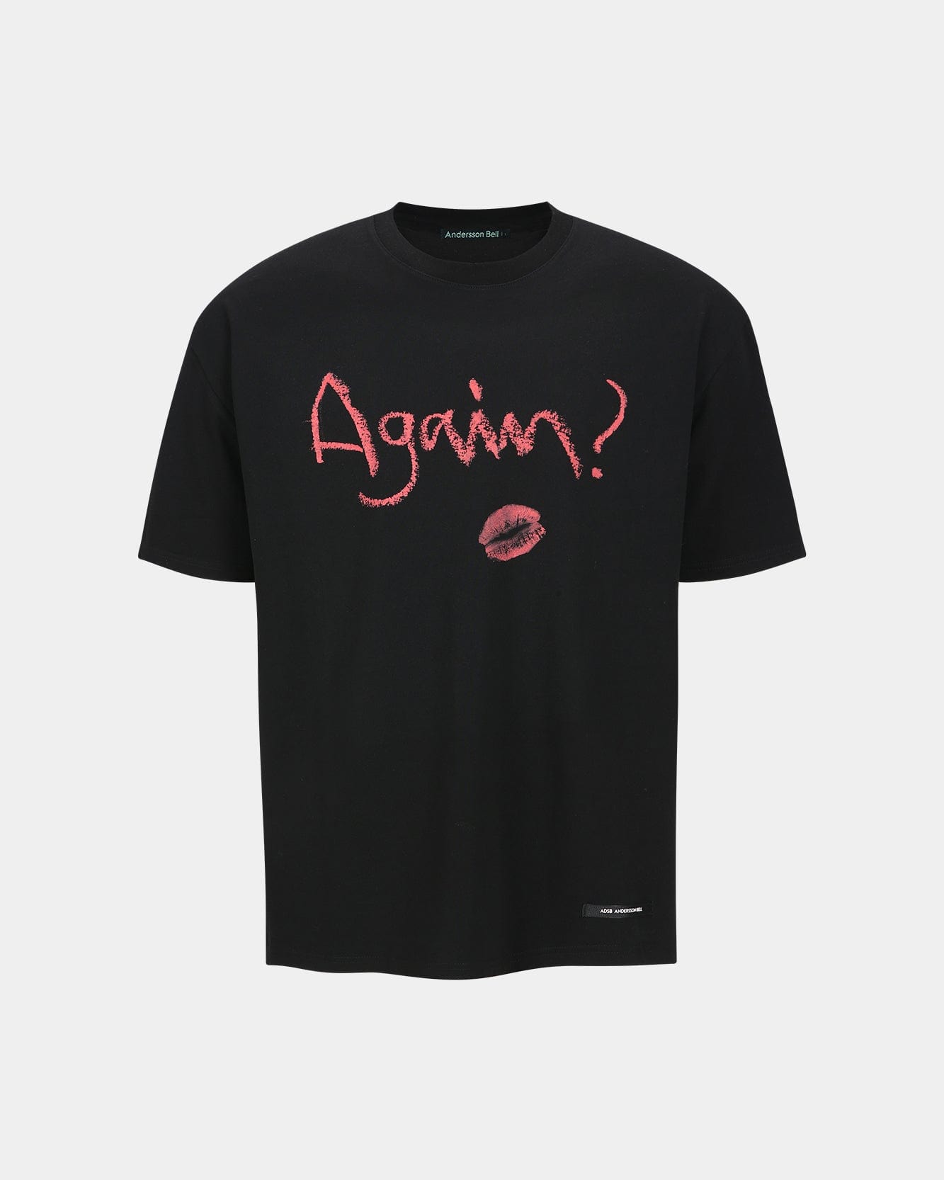 기타 (ESSENTIAL) UNISEX AGAIN LIP T-SHIRT atb1406u(BLACK)