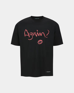 기타 (ESSENTIAL) UNISEX AGAIN LIP T-SHIRT atb1406u(BLACK)
