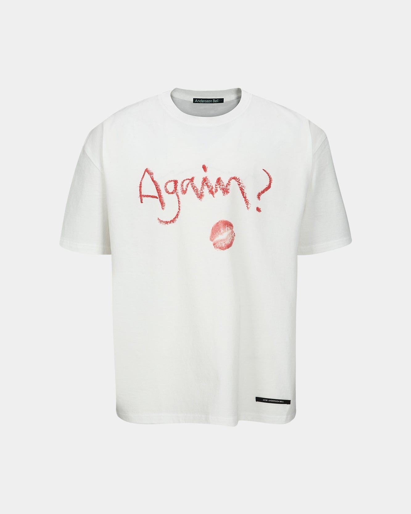기타 (ESSENTIAL) UNISEX AGAIN LIP T-SHIRT atb1406u(WHITE)