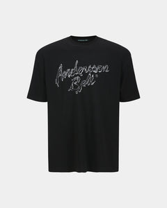 기타 (ESSENTIAL) UNISEX LIQUID LOGO T-SHIRT atb1405u(BLACK)