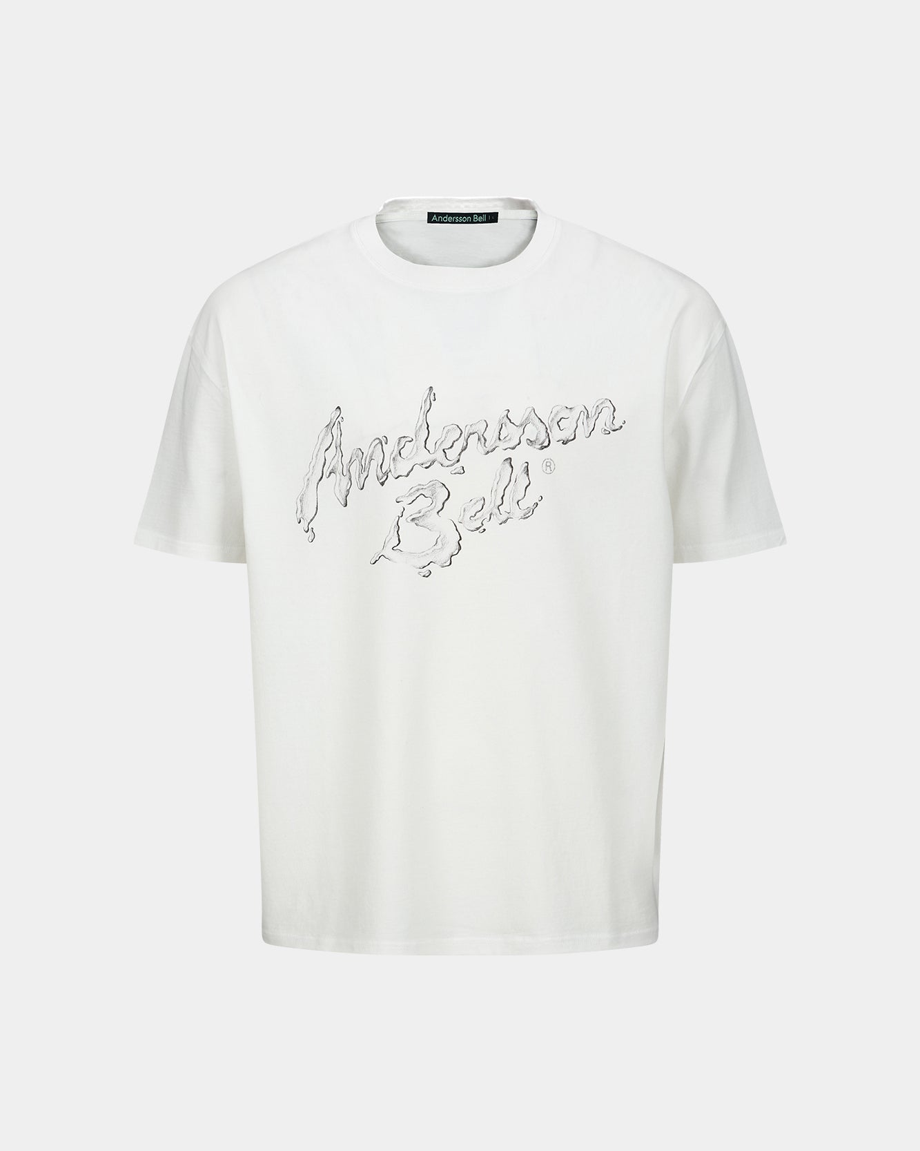 기타 (ESSENTIAL) UNISEX LIQUID LOGO T-SHIRT atb1405u(WHITE)