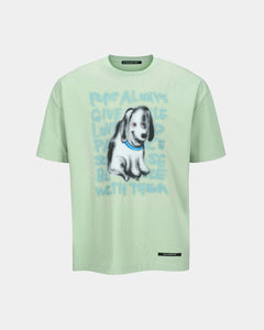 기타 (ESSENTIAL) UNISEX PUPPY T-SHIRT atb1409u(MINT)