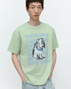 기타 (ESSENTIAL) UNISEX PUPPY T-SHIRT atb1409u(MINT)