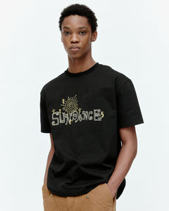 기타 (ESSENTIAL) UNISEX SUN DANCE T-SHIRT atb1401u(BLACK)