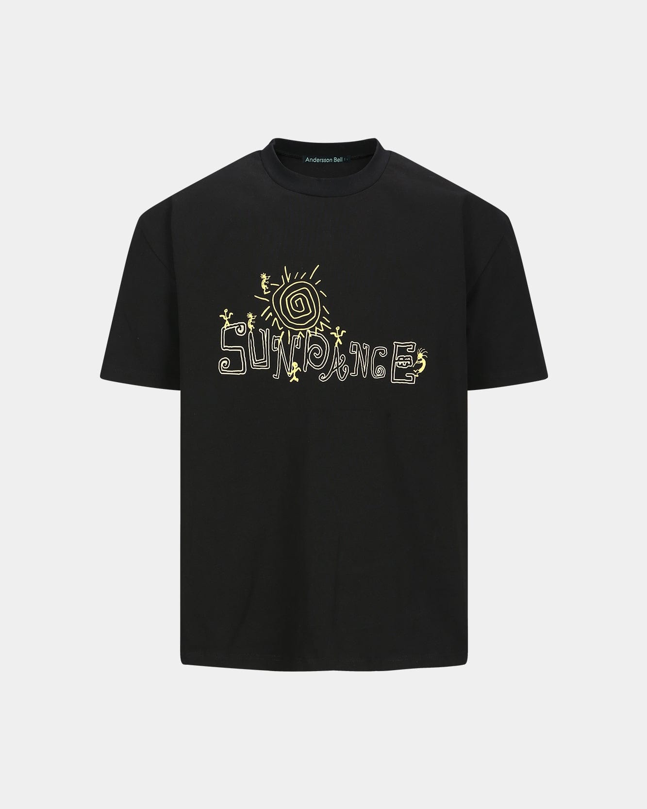 기타 (ESSENTIAL) UNISEX SUN DANCE T-SHIRT atb1401u(BLACK)