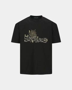 기타 (ESSENTIAL) UNISEX SUN DANCE T-SHIRT atb1401u(BLACK)