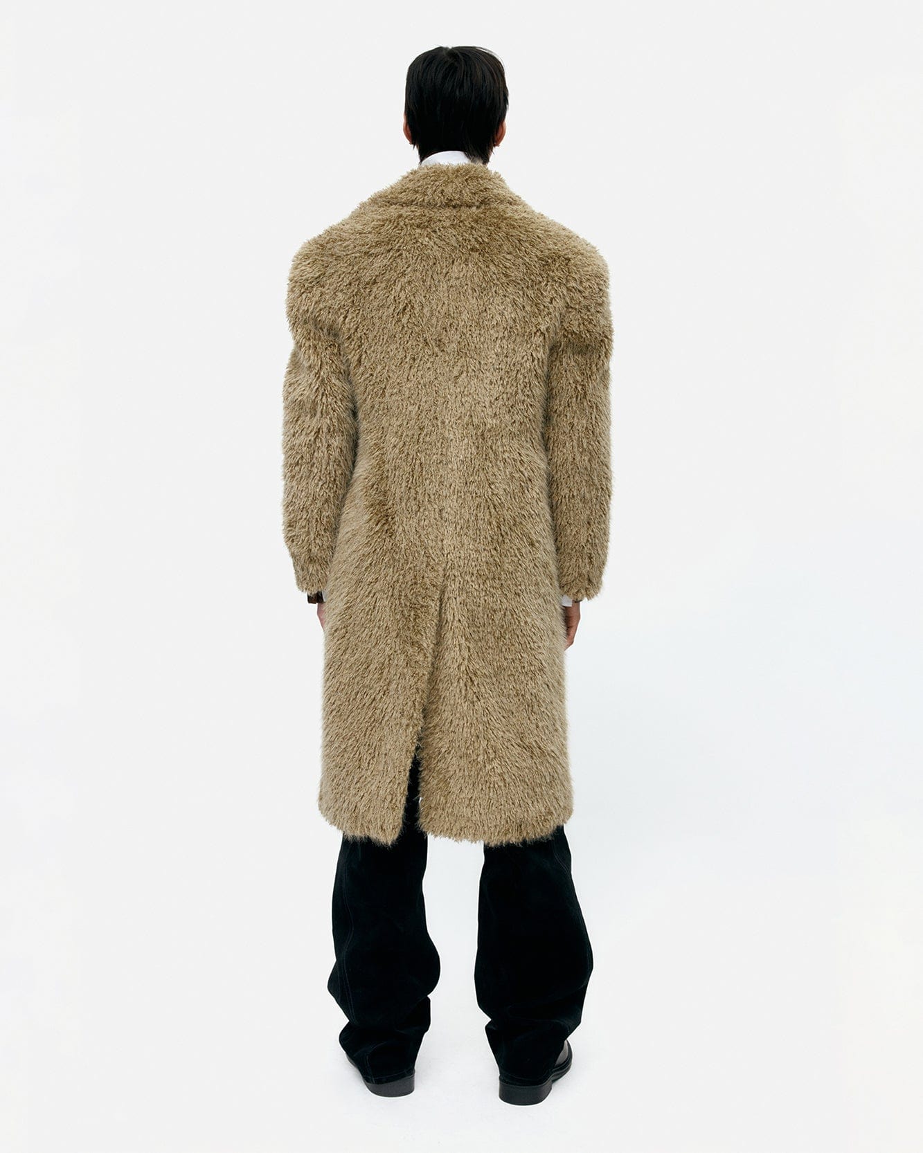 기타 FIELDS FUR BUTTONS COAT awa727w(KHAKI)