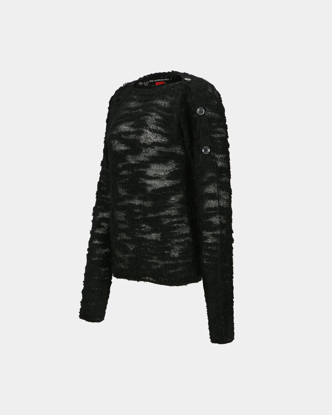 기타 FIFI BUTTON PULLOVER KNIT atb1261w(BLACK)