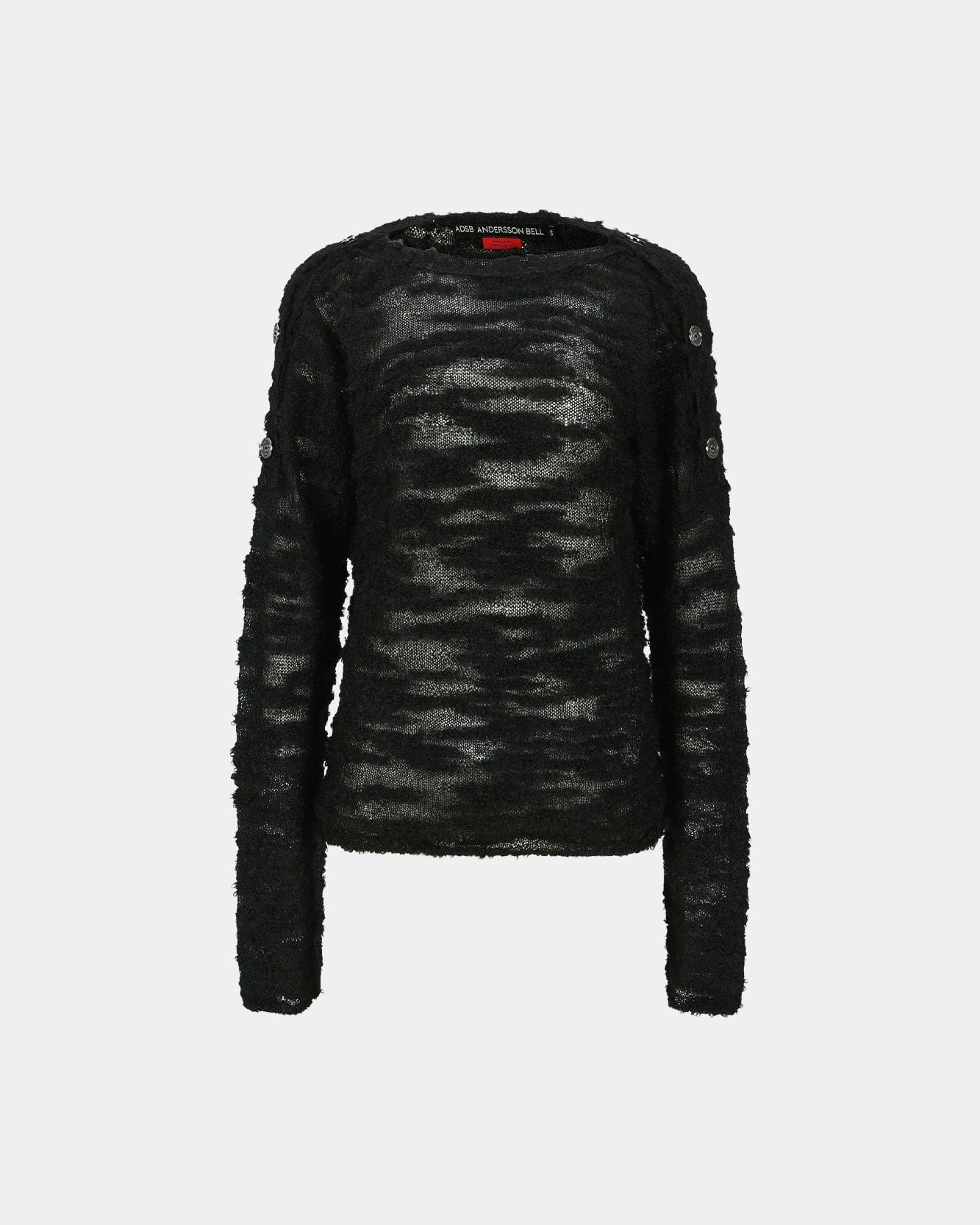 기타 FIFI BUTTON PULLOVER KNIT atb1261w(BLACK)