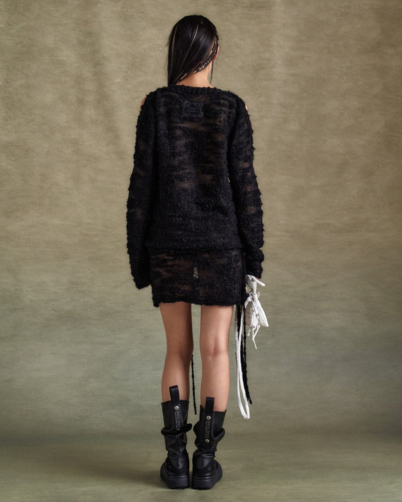 기타 FIFI BUTTON PULLOVER KNIT atb1261w(BLACK)