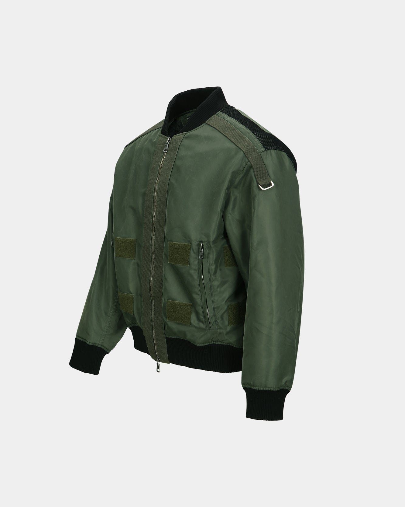 기타 FLIGHT LAYERED WASHED BOMBER JACKET awa708m(KHAKI)