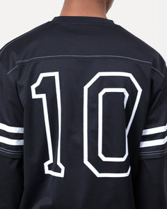 기타 FOOTBALL LAYERED LONG SLEEVE T-SHIRT atb1380m(BLACK)