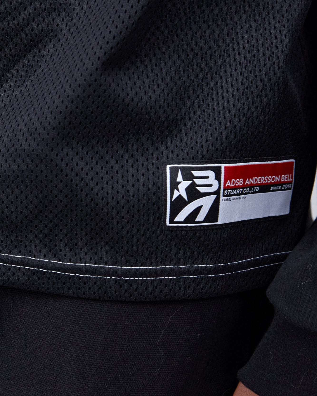 기타 FOOTBALL LAYERED LONG SLEEVE T-SHIRT atb1380m(BLACK)