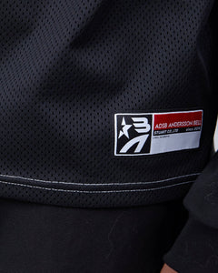 기타 FOOTBALL LAYERED LONG SLEEVE T-SHIRT atb1380m(BLACK)