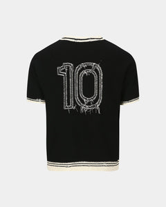 기타 FOOTBALL SHORT SLEEVE SWEATER atb1285m(BLACK)