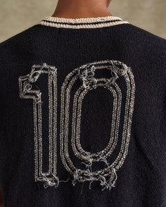 기타 FOOTBALL SHORT SLEEVE SWEATER atb1285m(BLACK)