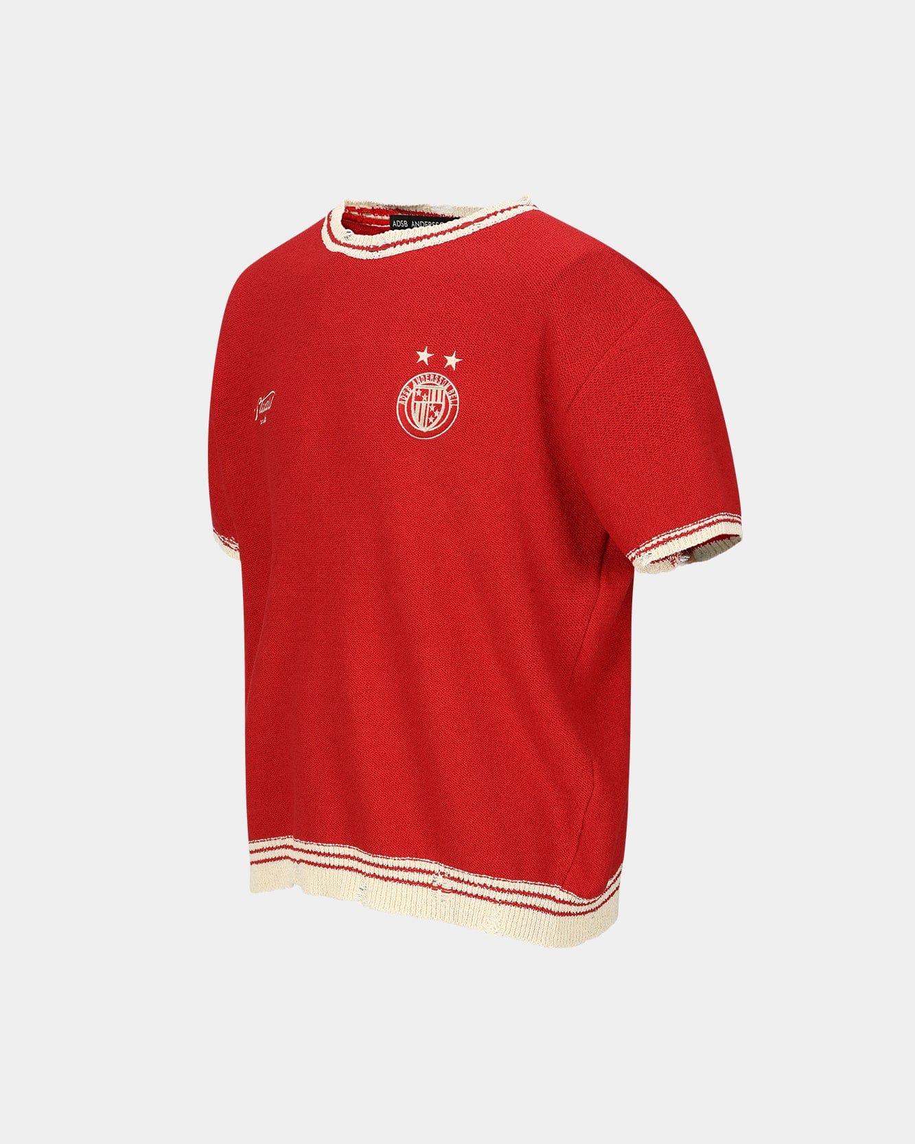 기타 FOOTBALL SHORT SLEEVE SWEATER atb1285m(RED)
