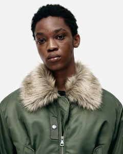 FUR COLLAR MA-1 BOMBER awa737u(KHAKI) – Andersson Bell