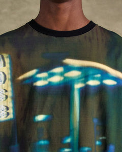 기타 GAS STATION LOGO T-SHIRTS atb1289m(BLACK)
