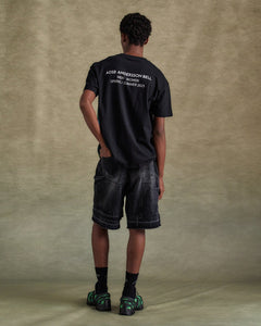 기타 GAS STATION LOGO T-SHIRTS atb1289m(BLACK)