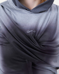 기타 GATHERED HOODIE JERSEY TOP atb1395w(GREY)