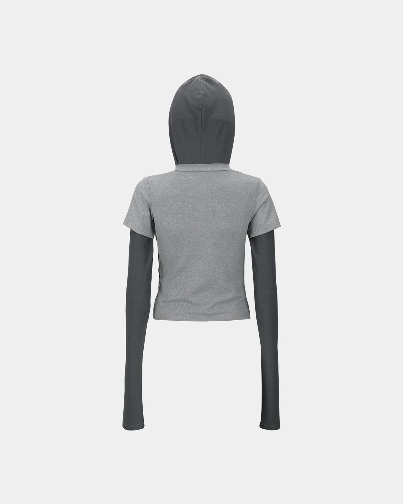 기타 GATHERED HOODIE JERSEY TOP atb1395w(GREY)