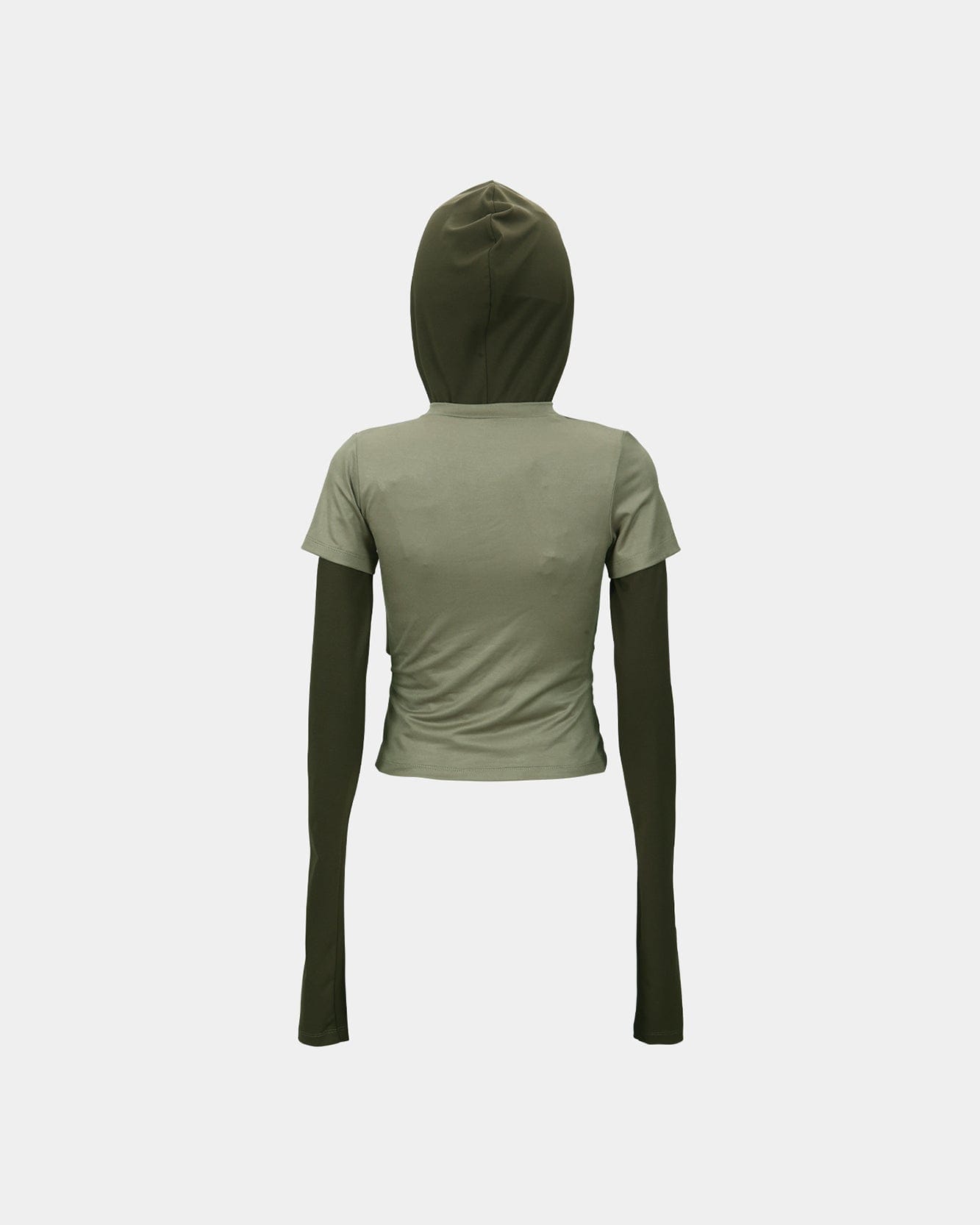 기타 GATHERED HOODIE JERSEY TOP atb1395w(KHAKI)