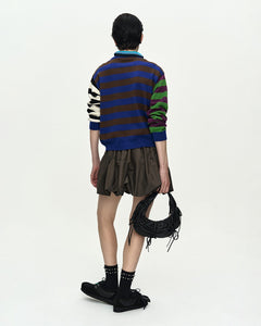 기타 GIRLS HEART MESSAGE CREW-NECK SWEATER atb1464w(BLUE/GREEN)