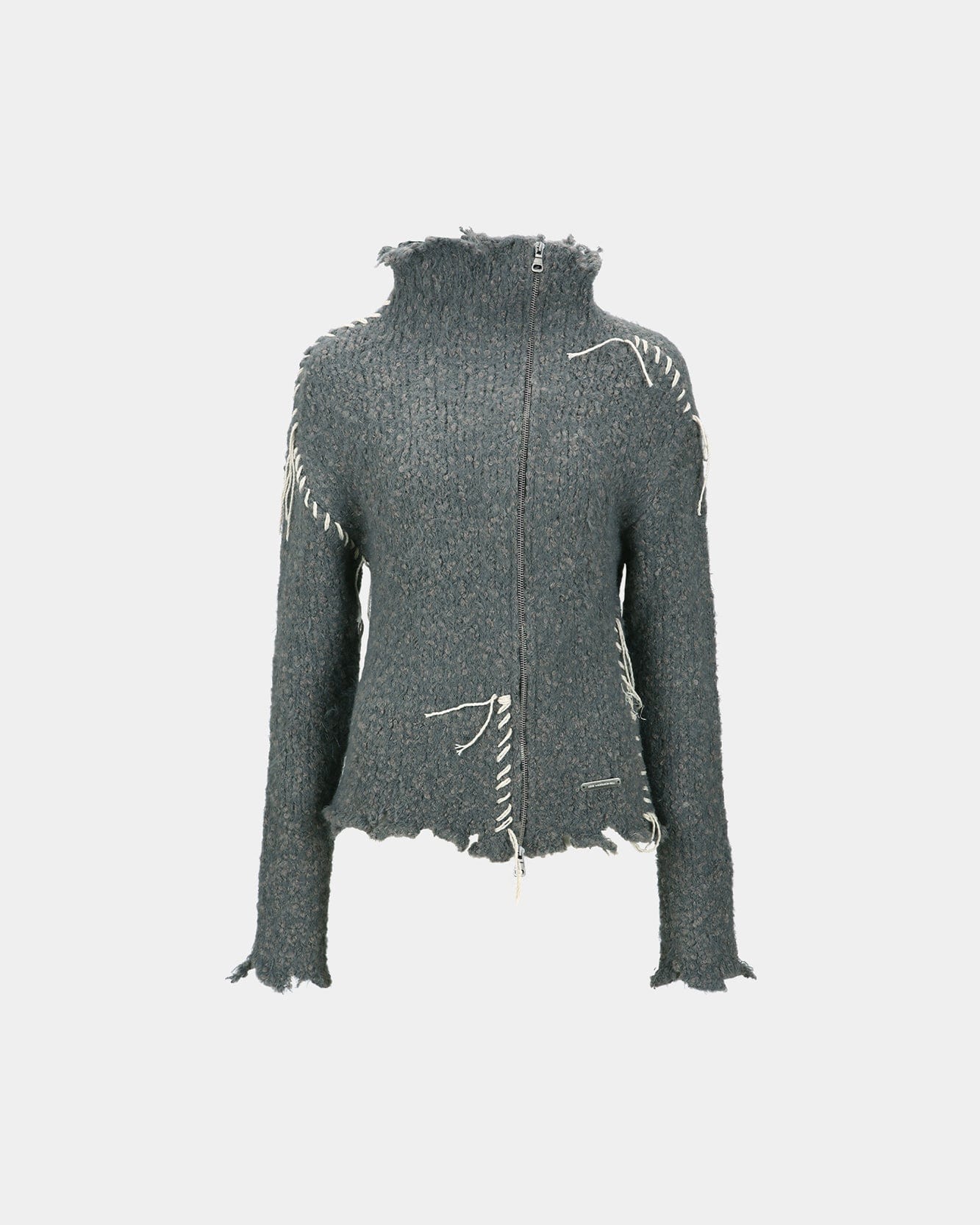 기타 HARLOW DAMAGED KNIT JACKET atb1388w(GREY)