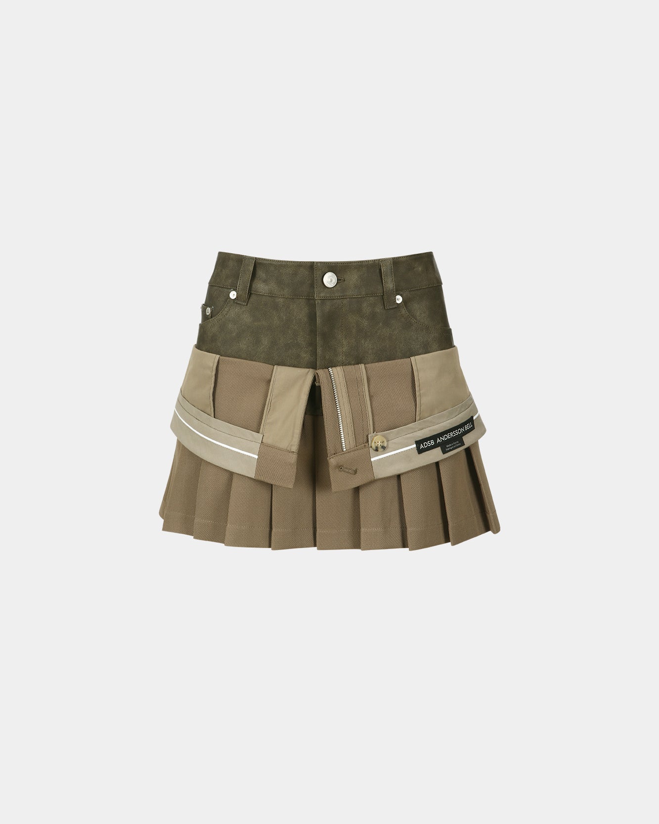 기타 INSIDE OUT PLEATS SKIRT apa845w(BEIGE)