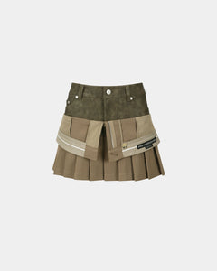 기타 INSIDE OUT PLEATS SKIRT apa845w(BEIGE)