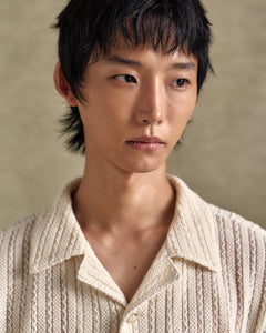 기타 JACQUARD STRIPE SHIRTS atb1279m(ECRU)