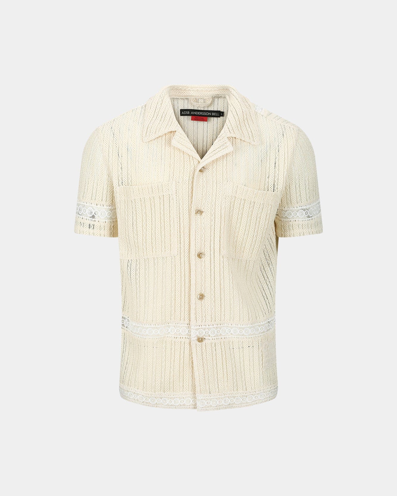 기타 JACQUARD STRIPE SHIRTS atb1279m(ECRU)