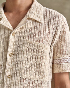 기타 JACQUARD STRIPE SHIRTS atb1279m(ECRU)