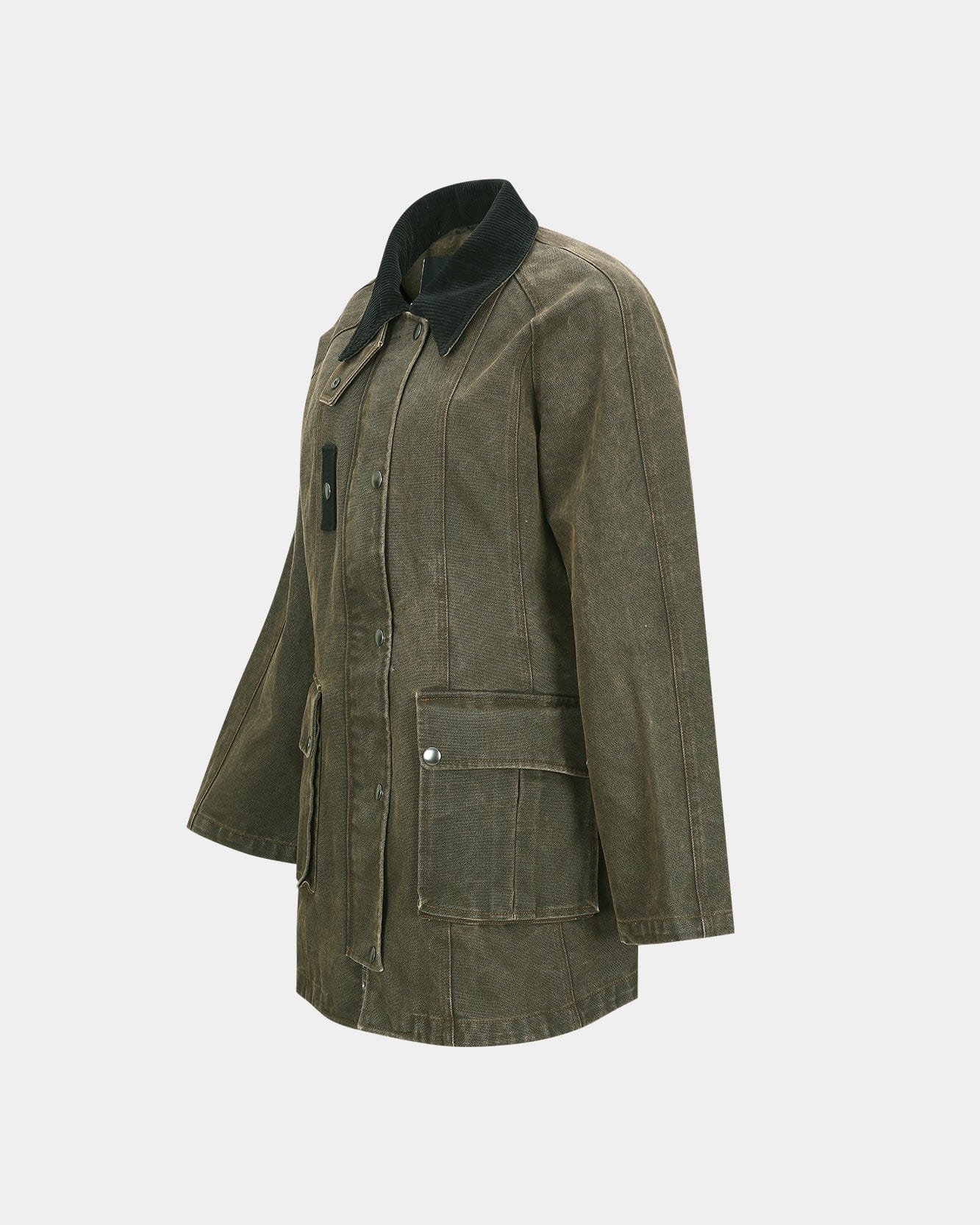 기타 KERRI TRAPEZ WORK JACKET awa724w(BROWN)