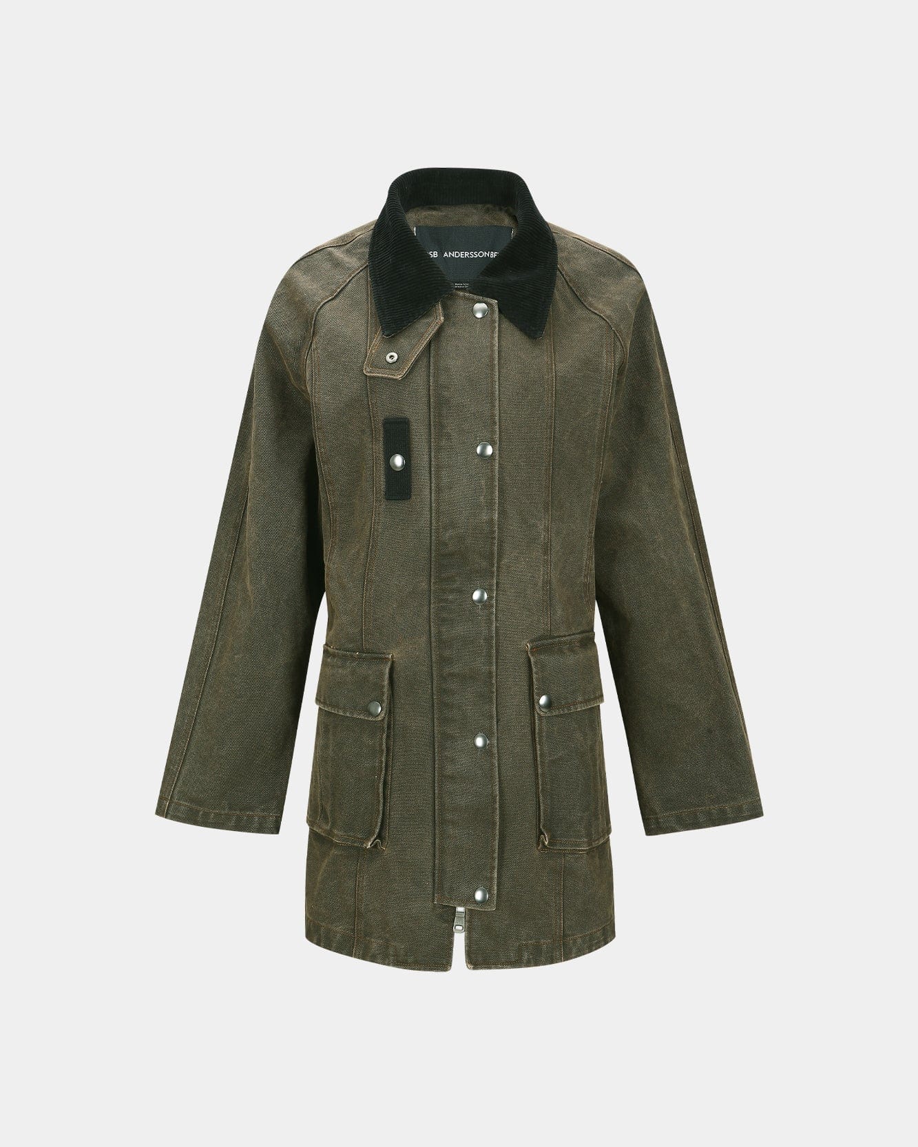 기타 KERRI TRAPEZ WORK JACKET awa724w(BROWN)