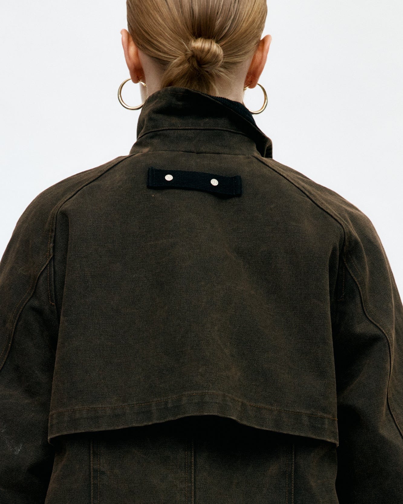 기타 KERRI TRAPEZ WORK JACKET awa724w(BROWN)