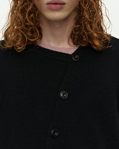 LAYERED CARDIGAN atb1433m(BLACK) – Andersson Bell